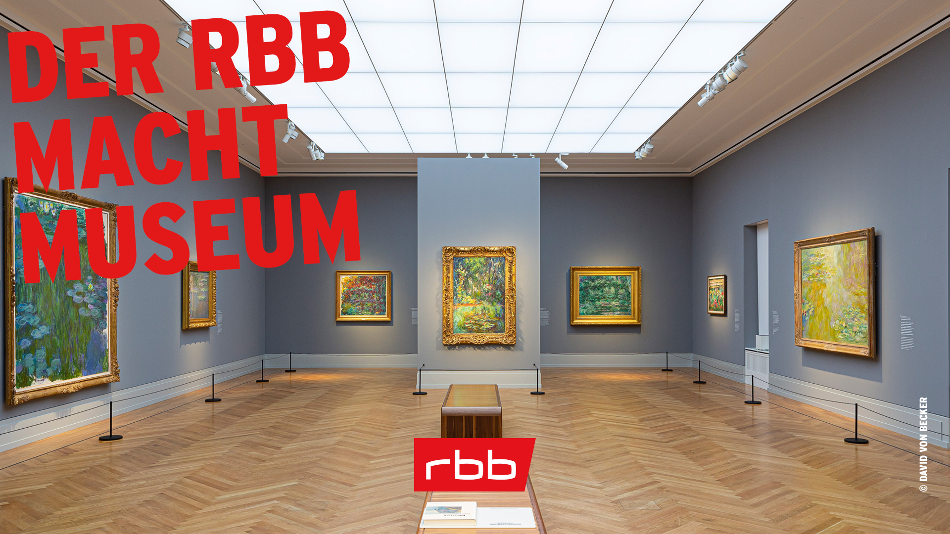 Player starten | Bild: Der rbb macht Museum - Barberini; Foto: David von Becker, Montage: rbbKultur