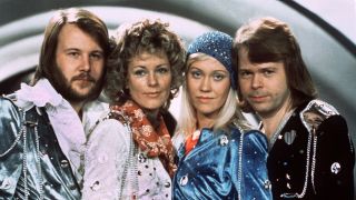 ABBA (Archivfoto von 1974 © dpa-Bildfunk)