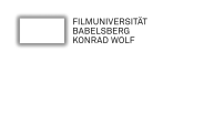 Filmuniversität Babelsberg Konrad Wolf / Logo