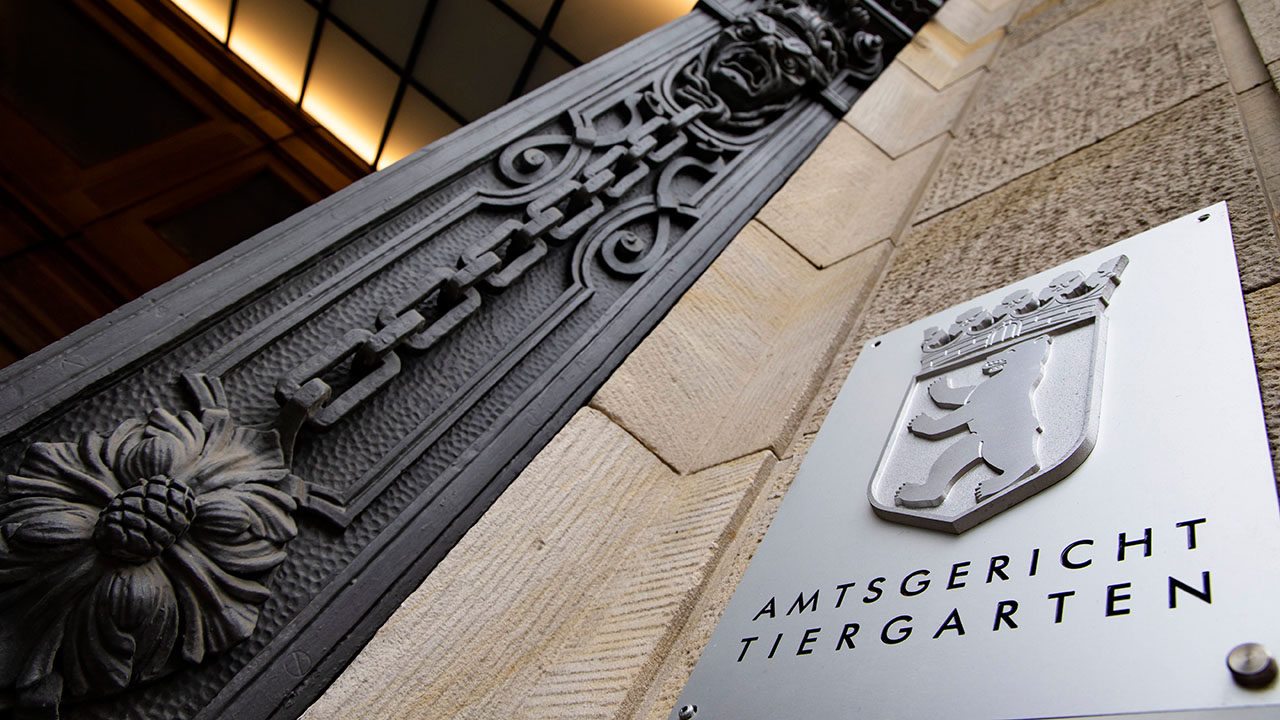 Eingang zum Amtsgericht Tiergarten © imago images/Emmanuele Contini