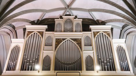 Orgelkonzert am 3. Oktober 2021 in der Paul-Gerhardt-Kirche in Lübben © Oliver Ziebe