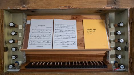 Orgelkonzert am 24. Oktober in der Dorfkirche Brunne © Oliver Ziebe