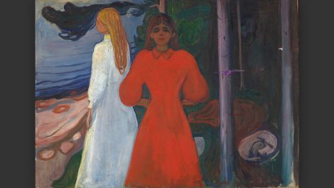 Edvard Munch, Rot und Weiß, 1899–1900, © MUNCH, Oslo / Halvor Bjørngård