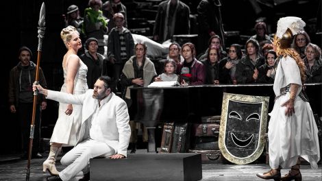Deutsche Oper Berlin: "Die Walküre" – mit Annika Schlicht, John Lundgren und Nina Stemme; © Bernd Uhlig