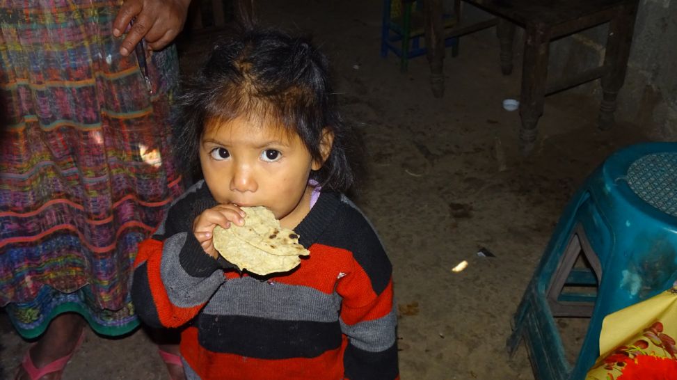 Deutlich über 50 % der indigenen Bevölkerung Guatemalas ist unterernährt. Die Coronakrise hat diese Situation weiter verschärft.; © Andreas Boueke