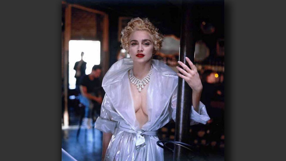 Madonna, Vanity Fair, 1990; © Helmut Newton Estate