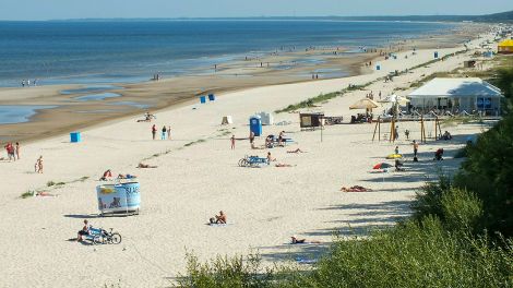 Jurmala Beach – der Strand von Riga; © dpa/Russian Look/Victor Lisitsyn