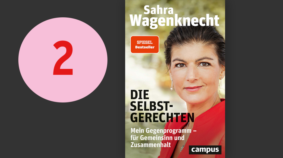 Sahra Wagenknecht: "Die Selbstgerechten" © Kiepenheuer & Witsch