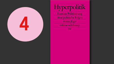 Anton Jäger: Hyperpolitik; © Suhrkamp Verlag