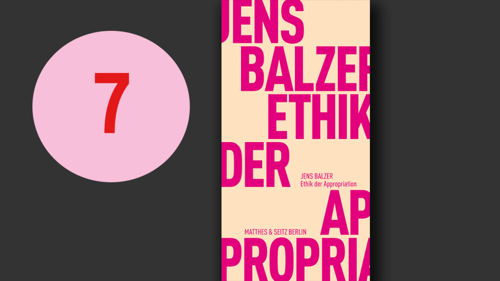 Jens Balzer: Ethik der Appropriation; Montage: rbbKultur