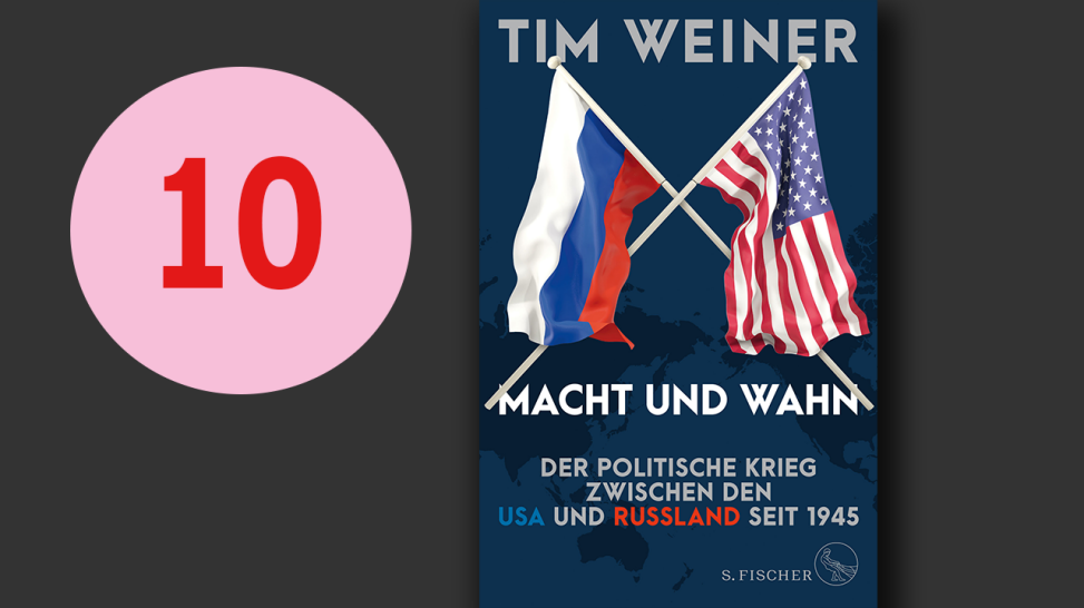 Tim Weiner: "Macht und Wahn"; Montage: rbbKultur