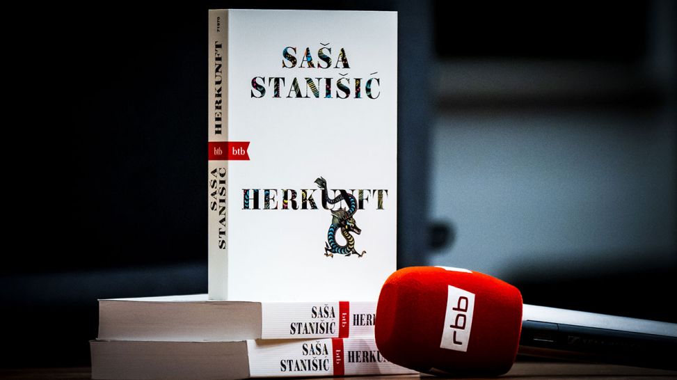 "Herkunft" - Lesung mit Saša Stanišić © rbb/Thomas Ernst