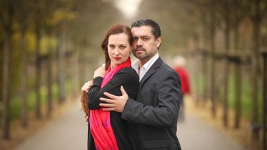 DER TAG - Zu Gast - Nicole Nau und Luis Pereyra gehören zu den besten Tangotänzern der Welt. Quelle: IMAGO IMAGES/Sven Ellger