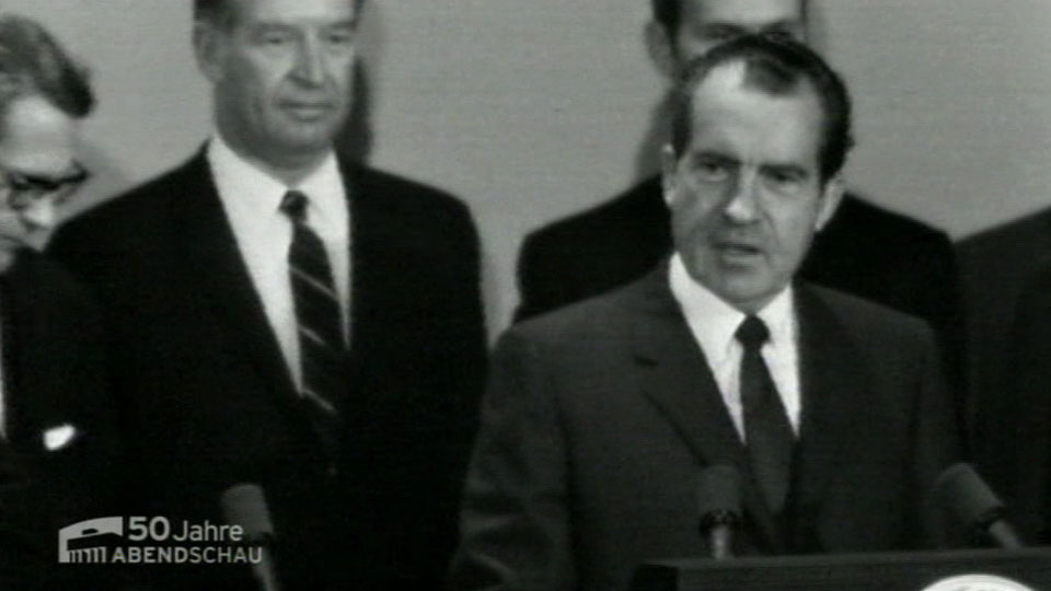 Nixon in Berlin 1969, Quelle: rbb