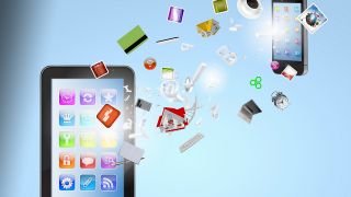 Tablet und Handy mit diversen Apps (Bild: Colourbox)