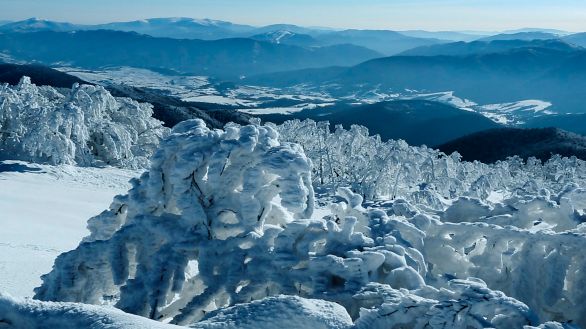 Karpaten im Winter (Bild: SWR/ZDF Enterprises)