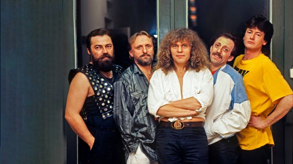 ie ungarische Rockband OMEGA, 1986. © rbb/Herbert Schulz