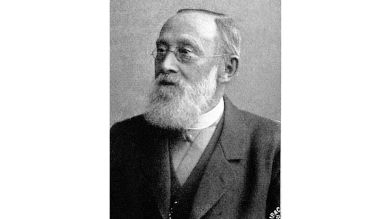 Die Abbildung zeigt den deutschen Pathologen und Politiker Rudolf Virchow (1821-1902), einen der bekanntesten Mediziner des 19. Jahrhunderts (Quelle: dpa)