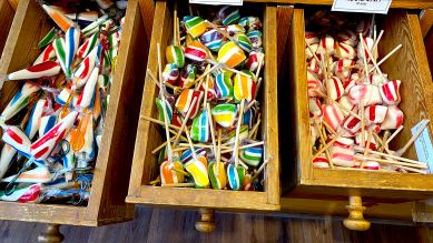 Bonbons aus Gränna, Foto: Stephan Düfel/rbb
