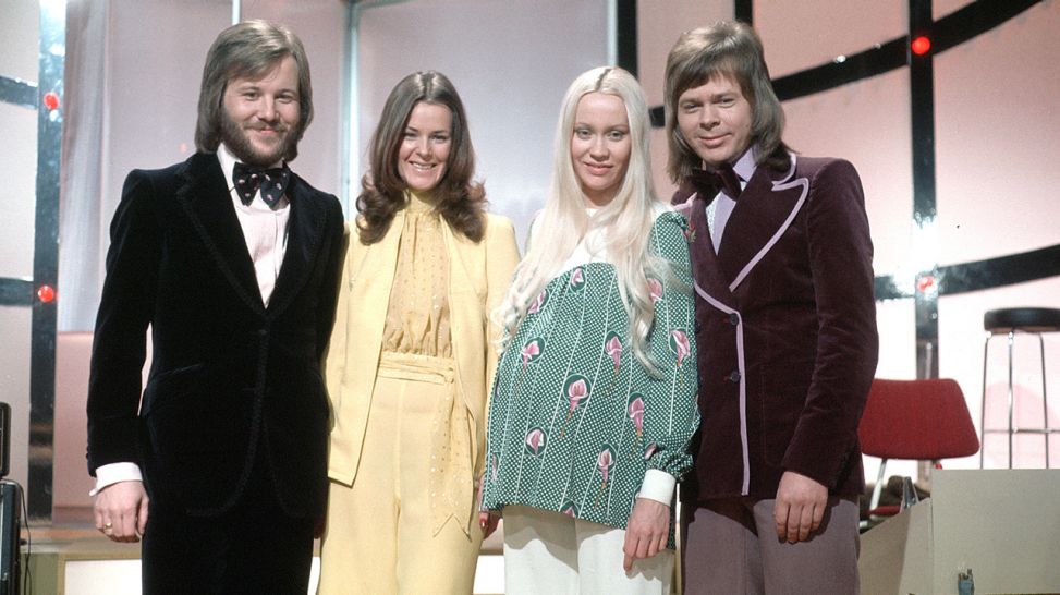 ABBA 1973. Quelle: picture-alliance/ KENNETH THORN
