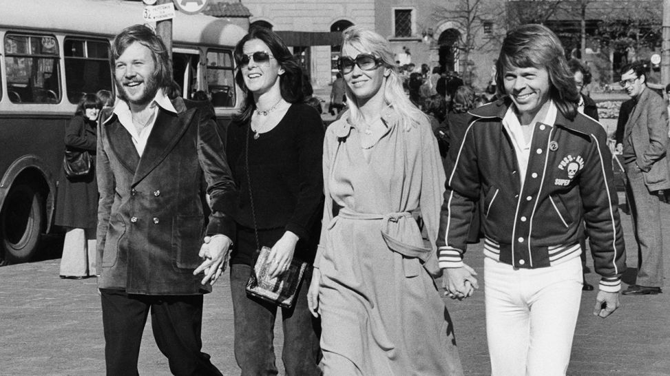 ABBA 1976. Quelle: imago images
