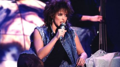 Die Sängerin Nena 1986. Quelle: imago