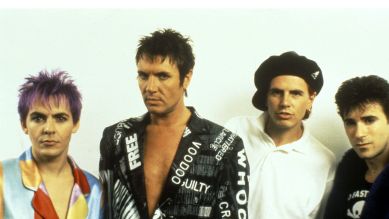 Popgruppe Duran Duran in den 1980ern. Quelle: imago images/ Armando Gallo
