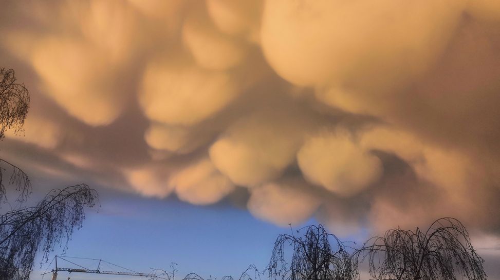 Mammatus Wolken. Foto: Joachim Daut