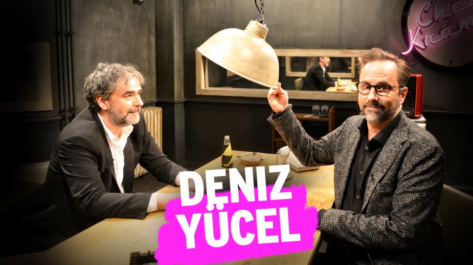 Deniz Yücel (l.) und Kurt Krömer (Quelle: rbb/Daniel Porsdorf)