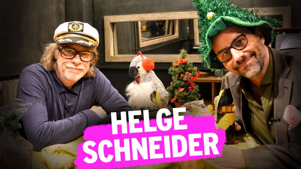 Helge Schneider (l.) und Kurt Krömer (Quelle: rbb/Daniel Porsdorf)