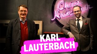 Karl Lauterbach (l.) und Kurt Krömer (Quelle: rbb/Daniel Porsdorf)