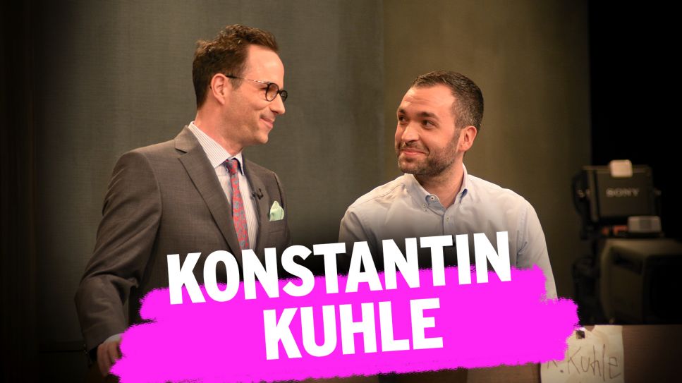 Kurt Krömer (l.) und Konstantin Kuhle (Quelle: rbb/André Fiebig)