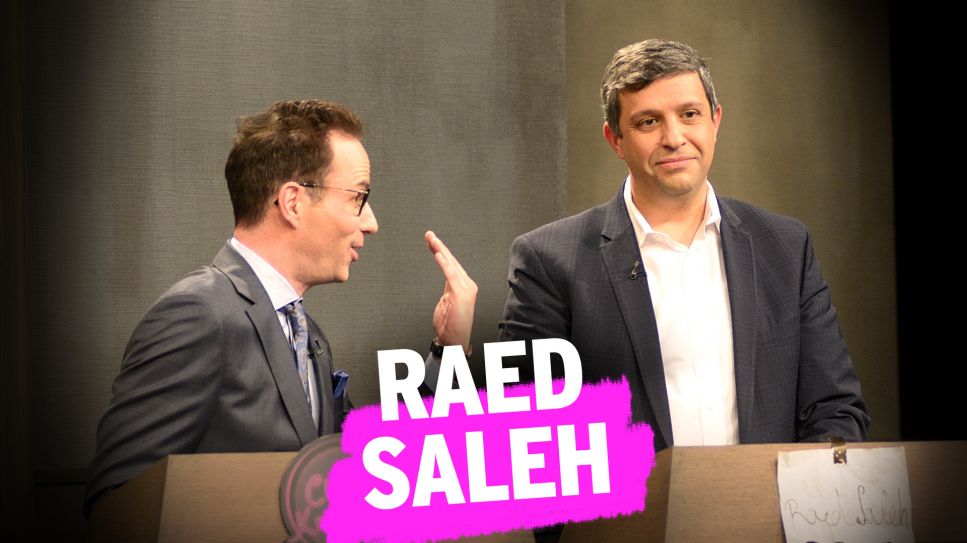 Kurt Krömer (l.) und Raed Saleh (Quelle: rbb/André Fiebig)