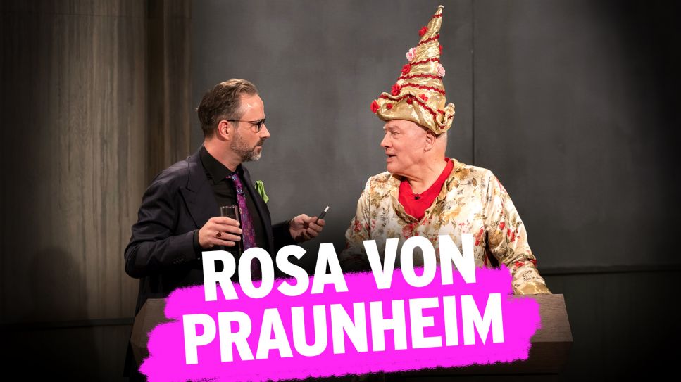 Rosa von Praunheim zu Gast bei Kurt Krömer (Quelle: rbb/Carolin Ubl)