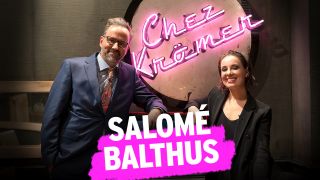 Salomé Balthus zu Gast bei Kurt Krömer (Quelle: rbb/Carolin Ubl)