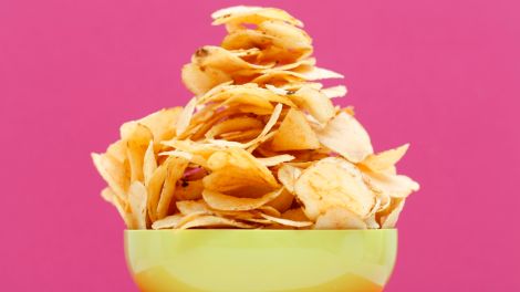 Schale mit Chips; Bild: colourbox.com