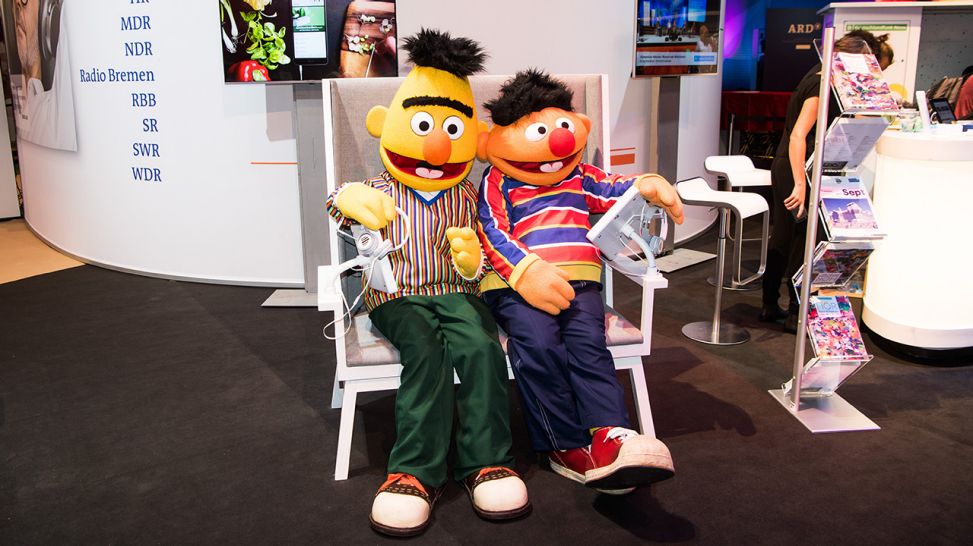 Ernie und Bert IFA 2017 (Quelle: rbb)