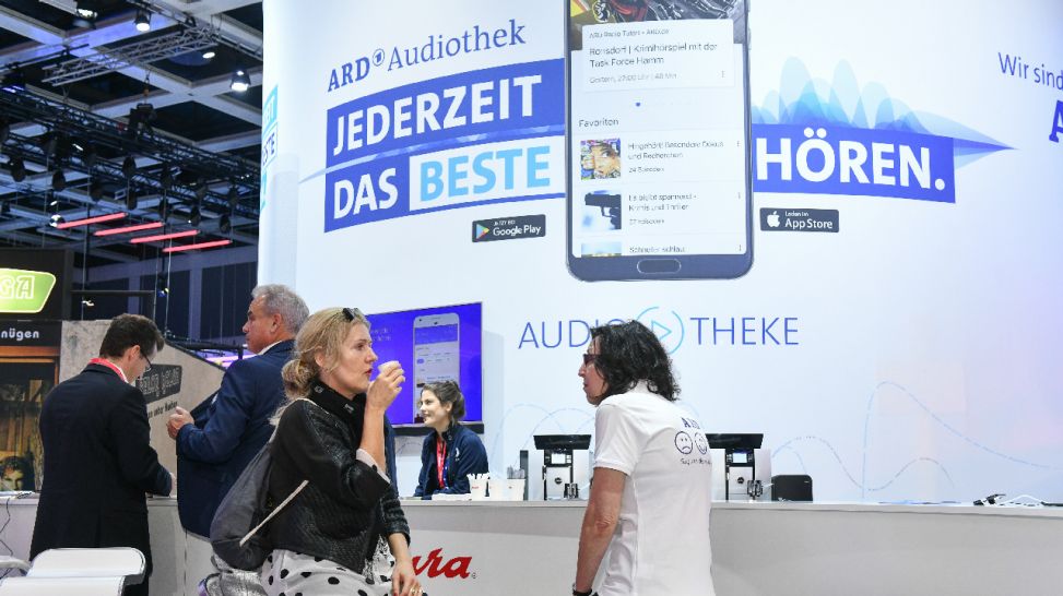 Audiothek IFA 2018; rbb/Oliver Ziebe