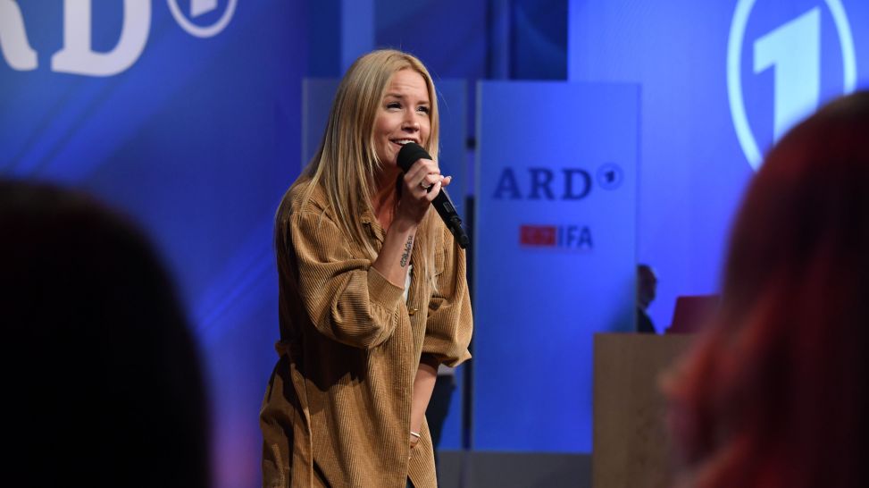 Sonia Liebing auf der ARD IFA 2019 (Quelle: rbb/Claudius Pflug)