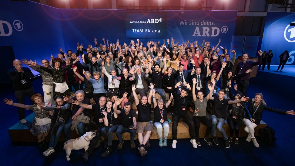 ARD IFA Team 2019 (Quelle: rbb/Claudius Pflug)