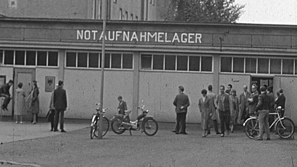Fluchtwelle aus der DDR, das Notaufnahmelager in Marienfelde. © rbb
