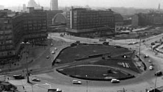 Alte Aufnahme vom Alexanderplatz (Quelle: rbb)