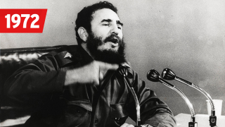 Fidel Castro, 1972, Bild: imago/ZUMA/Keystone