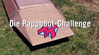 Die Pappboot-Challenge (Quelle: rbb)