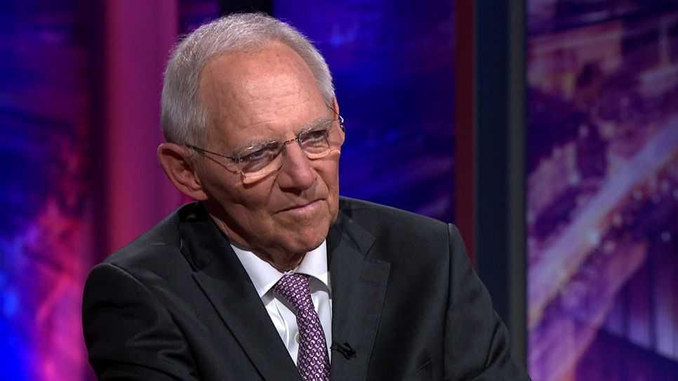Wolfgang Schäuble zu Gast bei "Talk aus Berlin" (Quelle: rbb)
