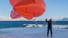 Vor der Expedition fanden Testflüge mit dem Forschungsballon "Miss Piggy" auf Spitzbergen statt. © rbb/AWI/Esther Horvath