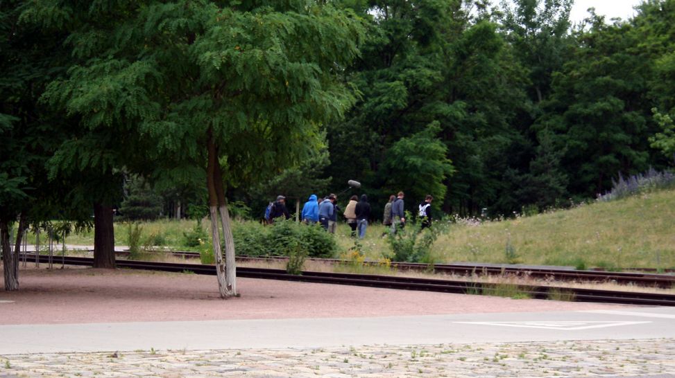 Dreh im Park am Gleisdreieck, Foto: rbb