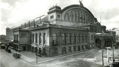 Der Kopfbahnhof fungierte auch als Empfangsbahnhof für die Regierung. © rbb/Slg. Axel Mauruszat