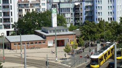 Der heutige Nordbahnhof von oben, Bild: rbb