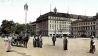 Elegante Damen und Herren um 1909 am Pariser Platz, Hotel Adlon (Bild: picture alliance /Arkivi-Bildagentur/akpool GmbH)